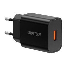 Ładowarka sieciowa Choetech Q5003 18W USB-A (czarna)