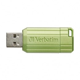 Verbatim USB pendrive, USB 2.0, 64GB, Store,N,Go PinStripe, zielony, 49964, do archiwizacji danych