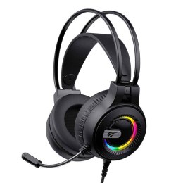 Słuchawki gamingowe Havit H2040d (Czarne) na kablu z mikrofonem RGB