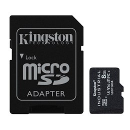 Kingston Karta pamięci Micro Industrial, 8GB, micro SDHC, SDCIT2/8GB, UHS-I U3 (Class 10), V30, A1, pSLC kart