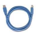 Qoltec Kabel USB 3.0 do drukarki A męski | B męski | 3m