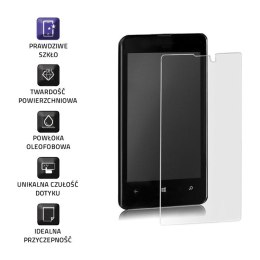 Qoltec Hartowane szkło ochronne PREMIUM do Nokia Lumia 520