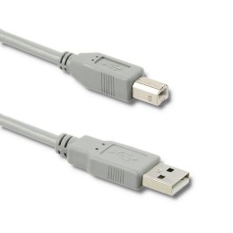 Qoltec Kabel USB 2.0 A męski | B męski | 1m