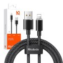 Kabel USB-A do Lightning Mcdodo CA-3640, 1,2m (czarny)