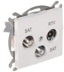 GNIAZDO KOŃCOWE SANTRA/4160-10/EPN R-TV + 2xSAT Elektro-Plast