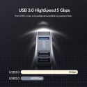 Orico Hub USB 5Gbps mini 3xUSB-A aluminium srebrny