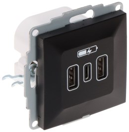 GNIAZDO ŁADOWANIA SANTRA/4108-19/EPN USB 5 V DC / 3.4 A Elektro-Plast