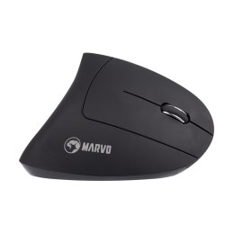 Mysz bezprzewodowa, Marvo M706W, czarna, optyczna, 1600DPI