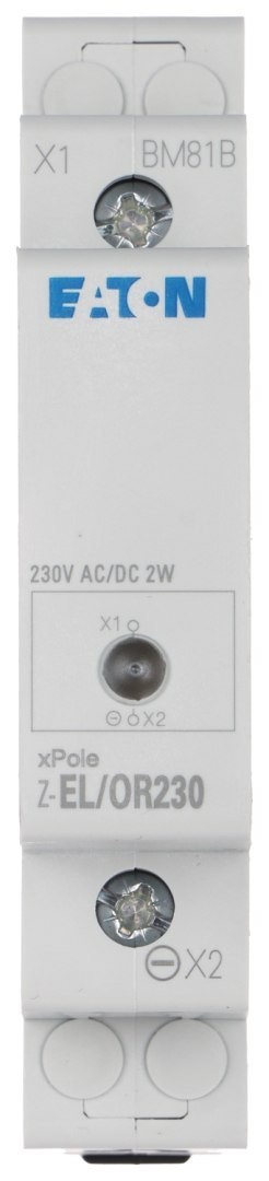 LAMPKA SYGNALIZACYJNA LED Z-EL/O230 DO MONTAŻU NA SZYNIE DIN (TS-35) EATON