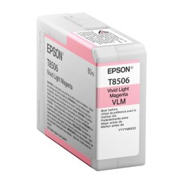 Epson oryginalny ink / tusz C13T85060N, vivid light magenta, 80ml
