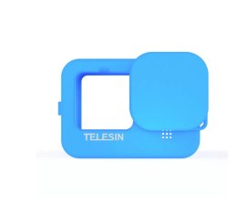 Silikonowa obudowa Telesin do GoPro Hero 12 / 11 / 10 / 9 (niebieska) GP-HER-041-BL