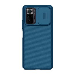 Etui Nillkin CamShield do Xiaomi Redmi Note 10 Pro/10 Pro Max (niebieskie)
