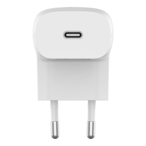 Belkin 20W USB-C PD PPS WALL CHARGER, WHITE