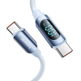 Kabel USB-C do USB-C Toocki TXCTT1- XX04-B2, 2m, FC 100W (niebieski)