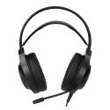 Marvo H8326, słuchawki z mikrofonem, regulacja głośności, czarna
