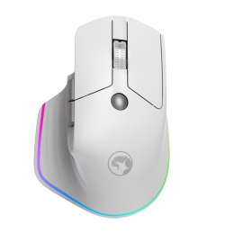 Mysz bezprzewodowa, Marvo G803, biała, optyczna, 4000DPI