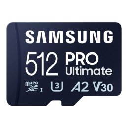Karta pamięci Samsung microSDXC PRO Ultimate 512GB 200MB/s UHS-I/U3 (MB-MY512SA/WW)