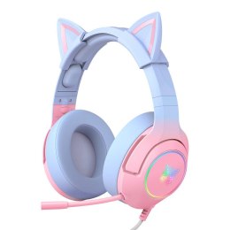 Słuchawki gamingowe ONIKUMA K9 7.1 Różowo-niebieskie