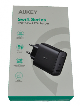 AUKEY Ładowarka sieciowa Swift PD USB C Apple