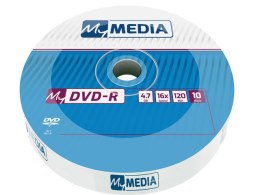 DVD-R MY MEDIA 4.7GB X16 WRAP 10 sztuk