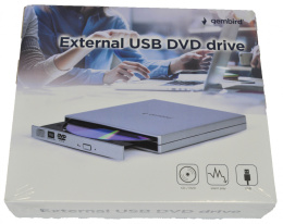 Nagrywarka DVD+/-RW Gembird DVD-USB-02-SV