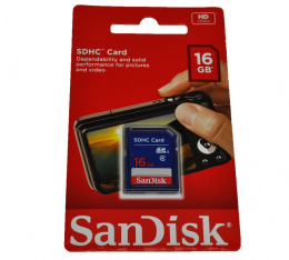 Karta pamięci SD SanDisk 16GB Class 4