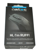 Mysz NATEC Ruff optyczna, biurowa1000 DPI USB