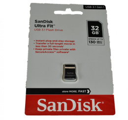 Pendrive SanDisk Ultra Fit 32GB USB 3.1 czarny