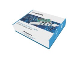 KARTA PCI EXPRESS X1->4X USB-A 3.1 GEN1 ŚLEDŹ LOW PROFILE LANBERG