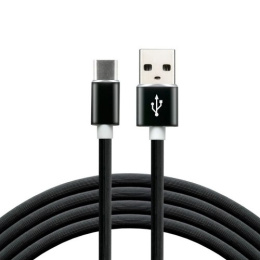 Kabel silikonowy USB USB-C everActive 1 m 3A