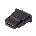 Adapter Akyga DVI-D (Dual link) M - HDMI F