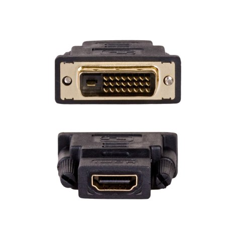 Adapter Akyga DVI-D (Dual link) M - HDMI F
