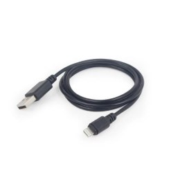Kabel USB 2.0 typ A na Lightning 1m czarny Gembird