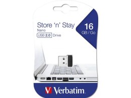 PENDRIVE VERBATIM 16GB NANO STORE USB 2.0