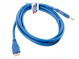Przewód połączeniowy USB 3.0 SuperSpeed 3m USB - Przewód połączeniowy USB 3.0 SuperSpeed 3m