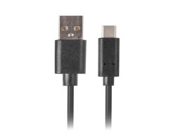 KABEL USB-C(M)->USB-A(M) 2.0 1M CZARNY QC 3.0 LANBERG
