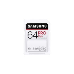 Samsung karta pamięci 64GB SDHC Pro Plus 100 MB/s