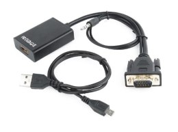 Adapter HDMI - VGA + Audio Gembird