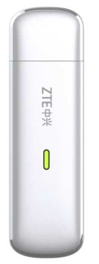 Modem na karę SIM na USB LTE ZTE MF833U1 Biały Internet