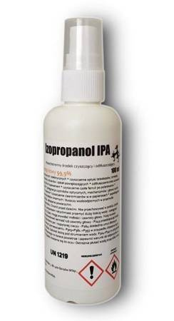 Alkohol izopropylowy izopropanol IPA 99,9% 100ml Atomizer