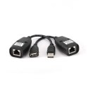 Kabel przedłużacz aktywny USB 2.0 max. 30 m 17 cm