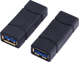 LogiLink Adapter USB-A 3.0 beczka łącznik USB USB