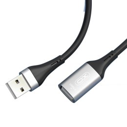 XO kabel przedłużacz USB 2.0 czarny 3m PREMIUM HIT