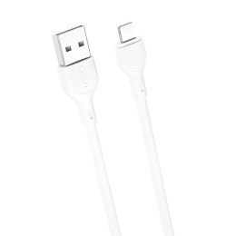 XO kabel NB200 USB do Lightning 2,0m 2.4A biały