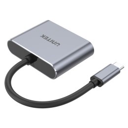 Unitek Adapter USB-C na HDMI 4K@60Hz i VGA FullHD