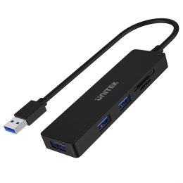 Unitek Hub 3 x USB 3.1 Gen 1 SD microSD H1108A