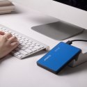 Orico Obudowa HDD/SSD 2,5" USB 3.1 metal niebieska