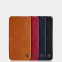 Nillkin Qin Leather Case - Etui Apple iPhone 12 Pro Max (Red)