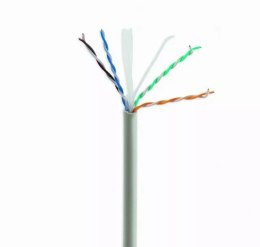 Kabel sieciowy GEMBIRD UPC-6004SE-SOL/100 (UTP; 100m; kat. 6; kolor szary)