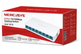 SWITCH MERCUSYS (Tp-link) MS108 8-PORT 10/100Mbps